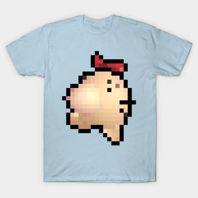 Mr. Saturn Pixel Art T-Shirt by wakkaflakkaflame